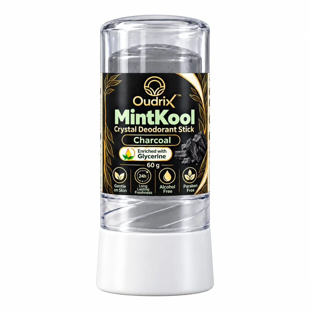 MintKool Charcoal Crystal Deodorant Stick product